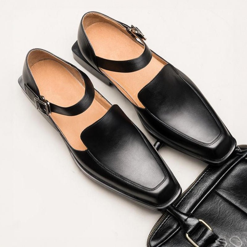 Zakenda | Lévêque Sandales en cuir noir