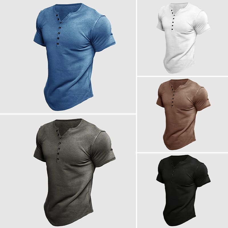 Zakenda | Lévêque Boss Henley T-shirt