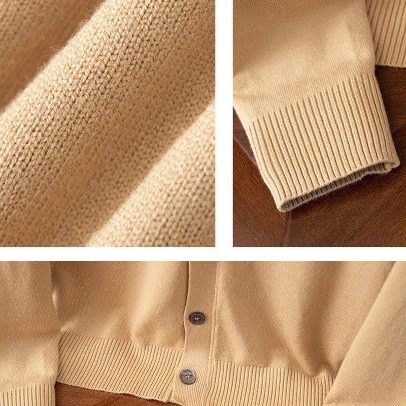 Zakenda | Lévêque Cardigan classique en cachemire