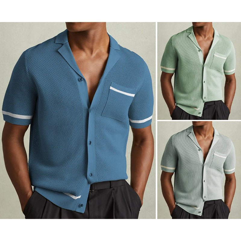 Zakenda | Lévêque Chemise en tricot rétro