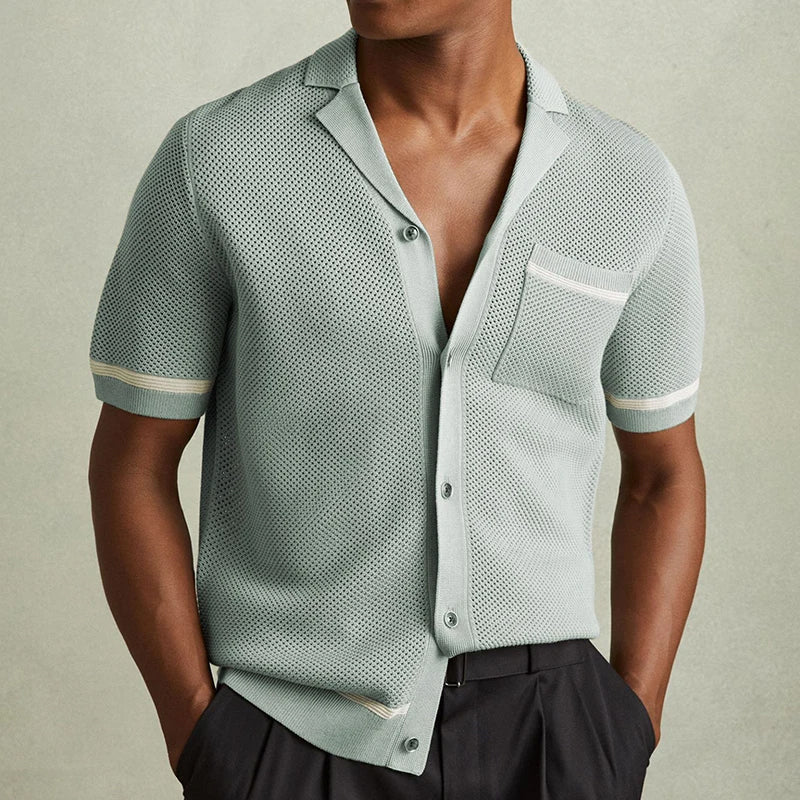 Zakenda | Lévêque Chemise en tricot rétro