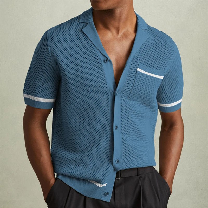 Zakenda | Lévêque Chemise en tricot rétro