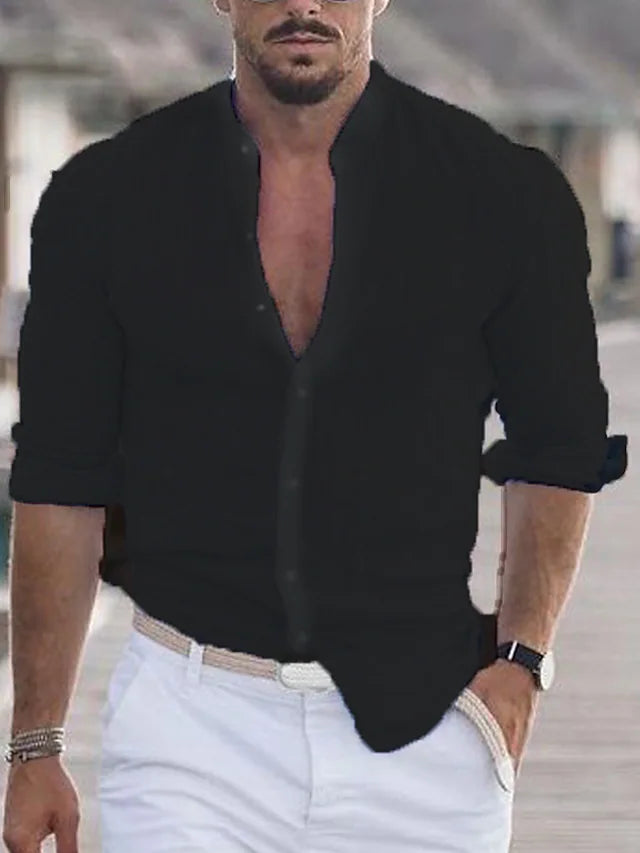 Zakenda | Daniel - la chemise en lin stylée pour hommes