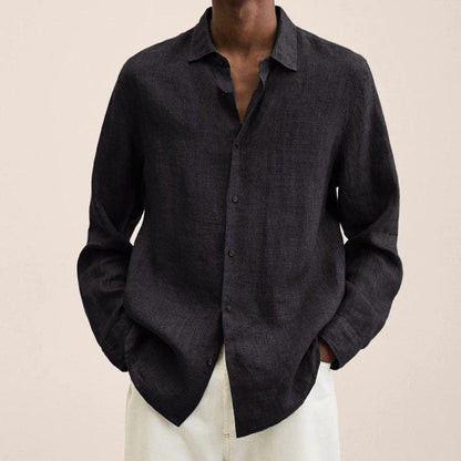 Zakenda | Chemise en lin élégante pour homme - la légèreté rencontre la polyvalence