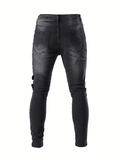Zakenda | Mason - jeans de biker décontractés pour hommes