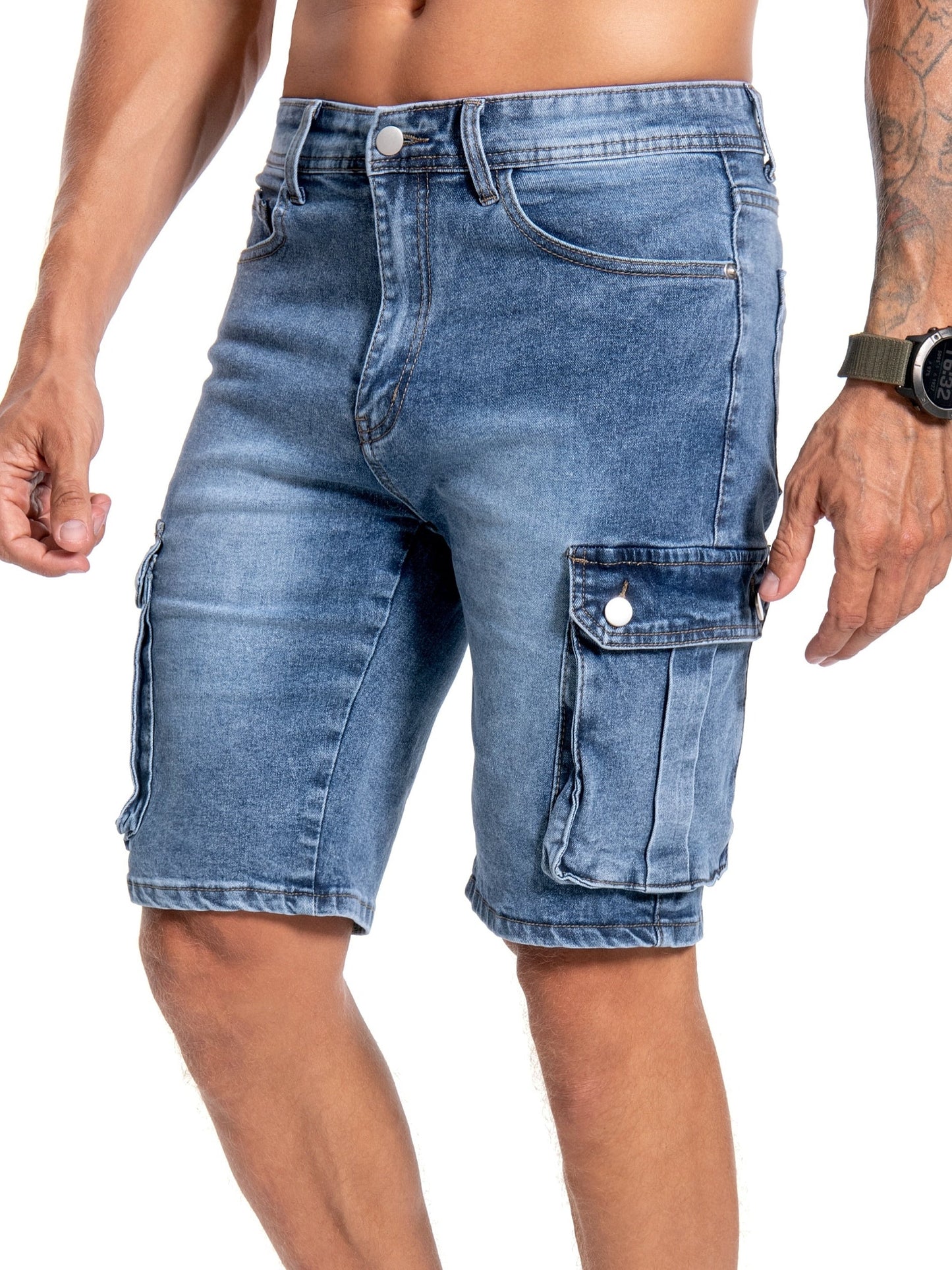 Zakenda | Short en jean pour homme : Style & fonctionnalité