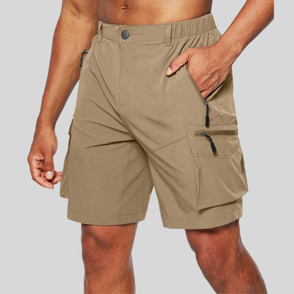 Zakenda | Cargoshorts pour hommes en gris