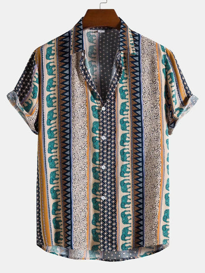 Zakenda | Chemise d'été légère au look vintage