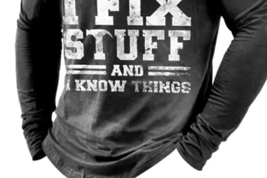 Zakenda | Diniz - sweat-shirt avec texte graphique pour homme