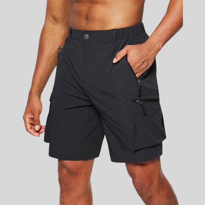 Zakenda | Cargoshorts pour hommes en gris
