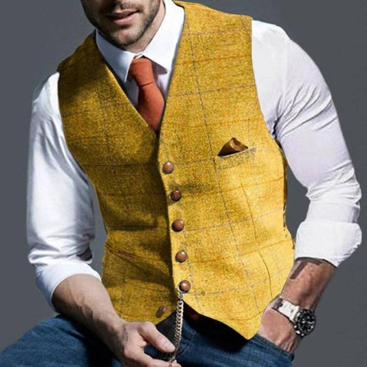 Zakenda | Alexander - gilet à carreaux élégant