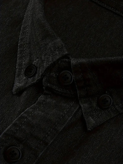 Zakenda | Alexander - chemise en jean à manches longues pour homme