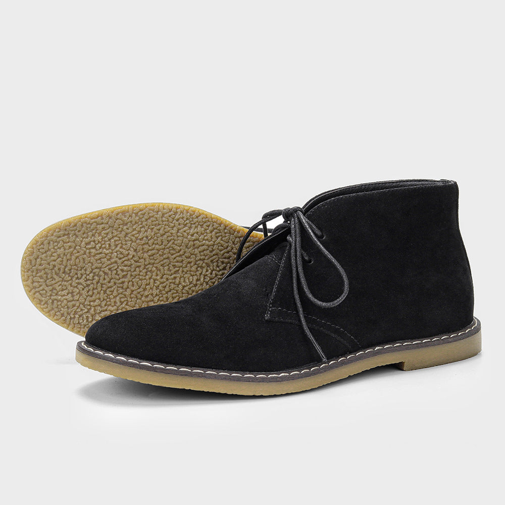 Zakenda | Desert Boots classiques pour hommes, style vintage - Une élégance intemporelle