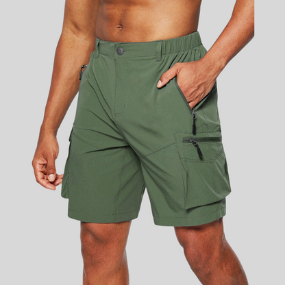 Zakenda | Cargoshorts pour hommes en gris