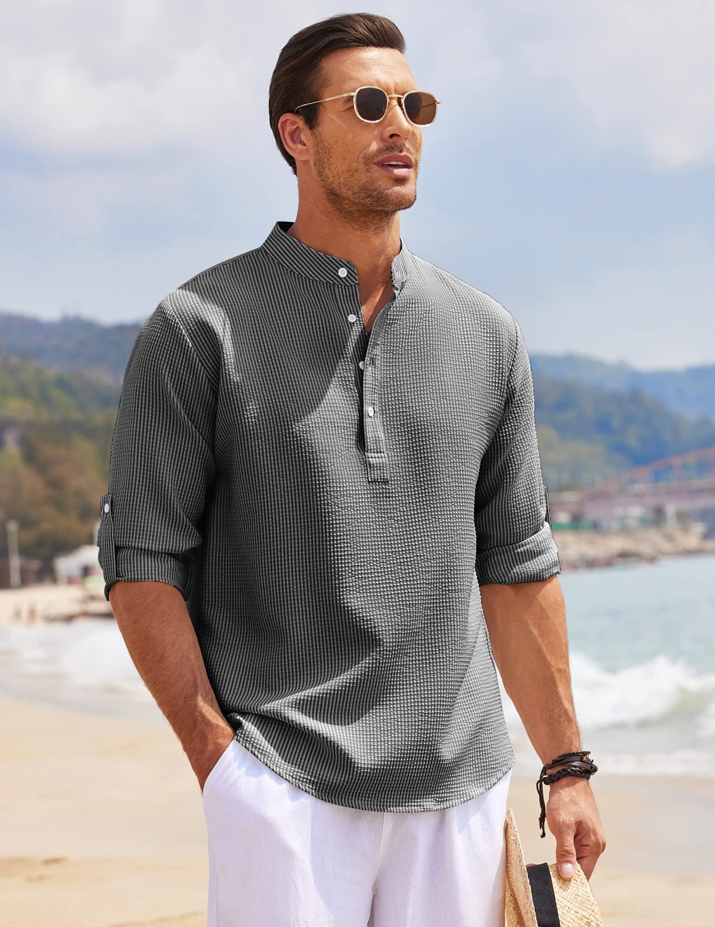 Zakenda | Elvin's Le t-shirt manches longues Ultra Comfort Casual