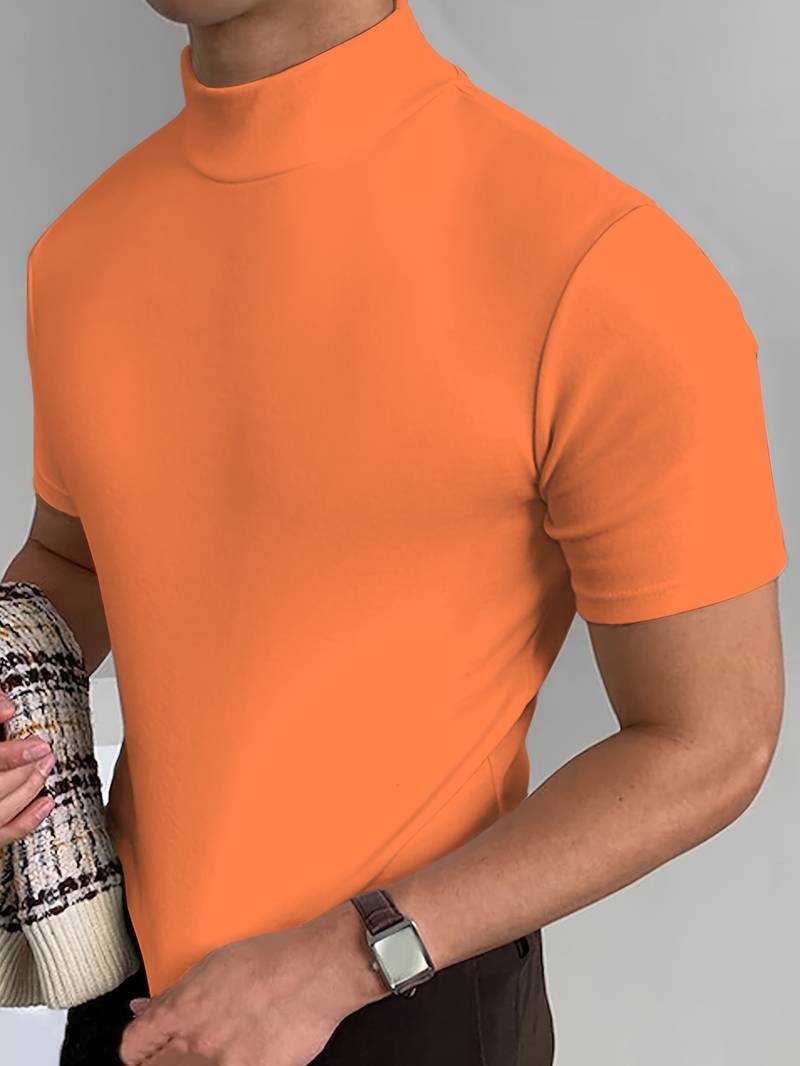 Zakenda | Caleb - T-shirt élégant à col haut