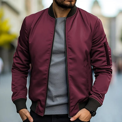 Zakenda | Veste bomber décontractée pour hommes