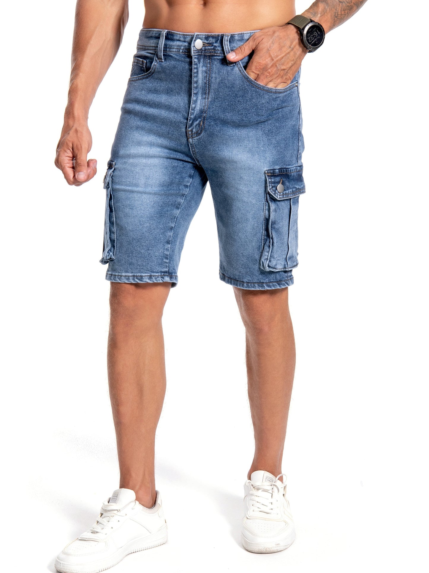 Zakenda | Short en jean pour homme : Style & fonctionnalité