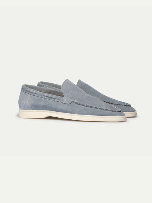 Zakenda | Chaussures de yacht bleu ciel