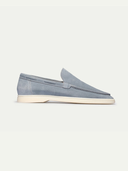 Zakenda | Chaussures de yacht bleu ciel