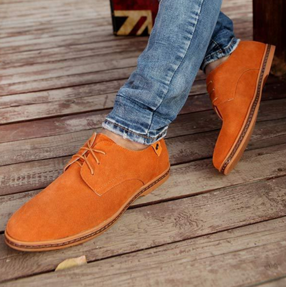 Zakenda | Chaussures élégantes en daim pour hommes