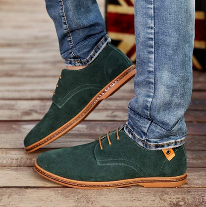 Zakenda | Chaussures élégantes en daim pour hommes
