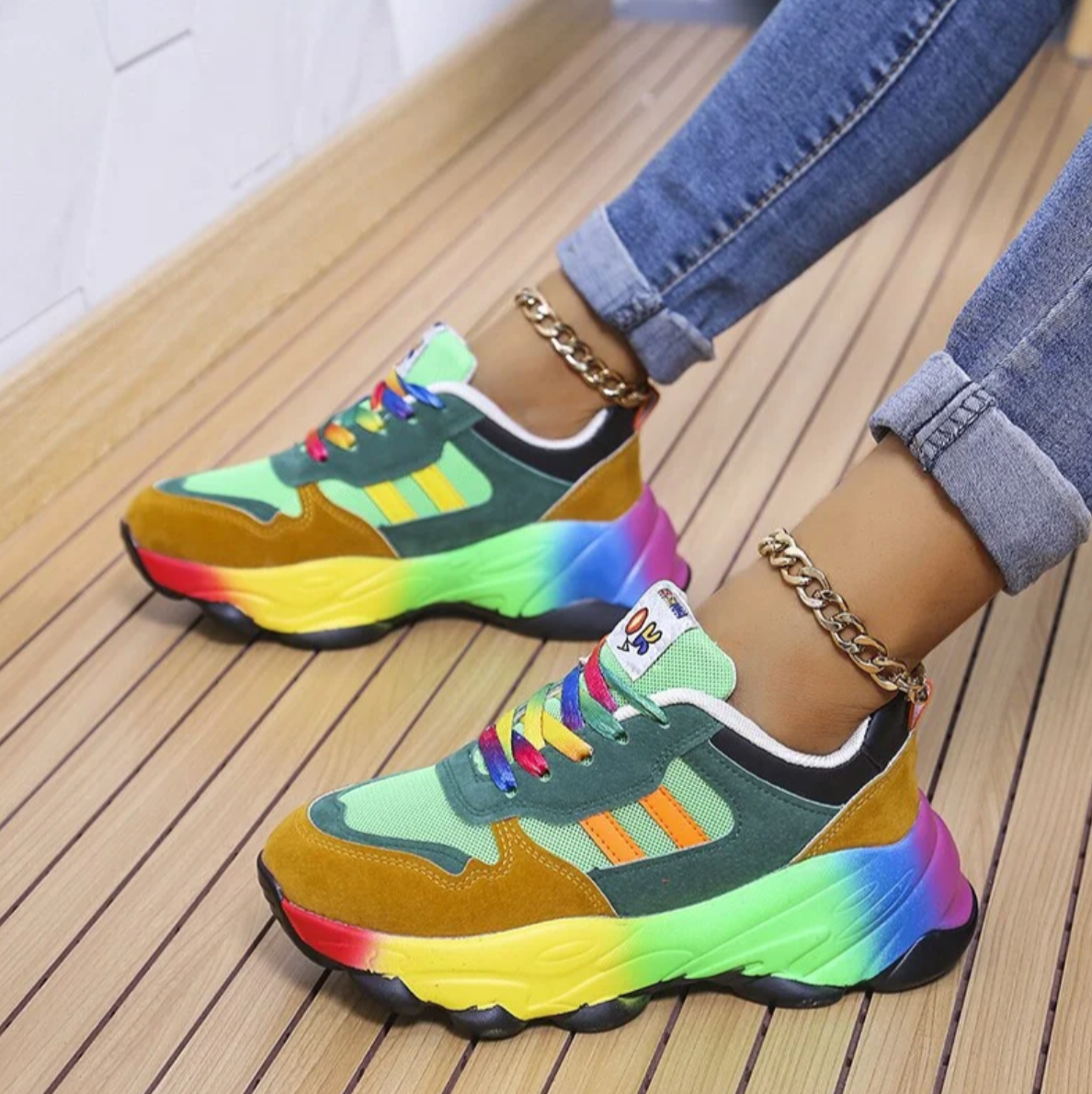 Zakenda | baskets orthopédiques colorées et stylées