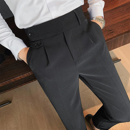 Zakenda | Onyx- pantalons de costume britanniques pour hommes