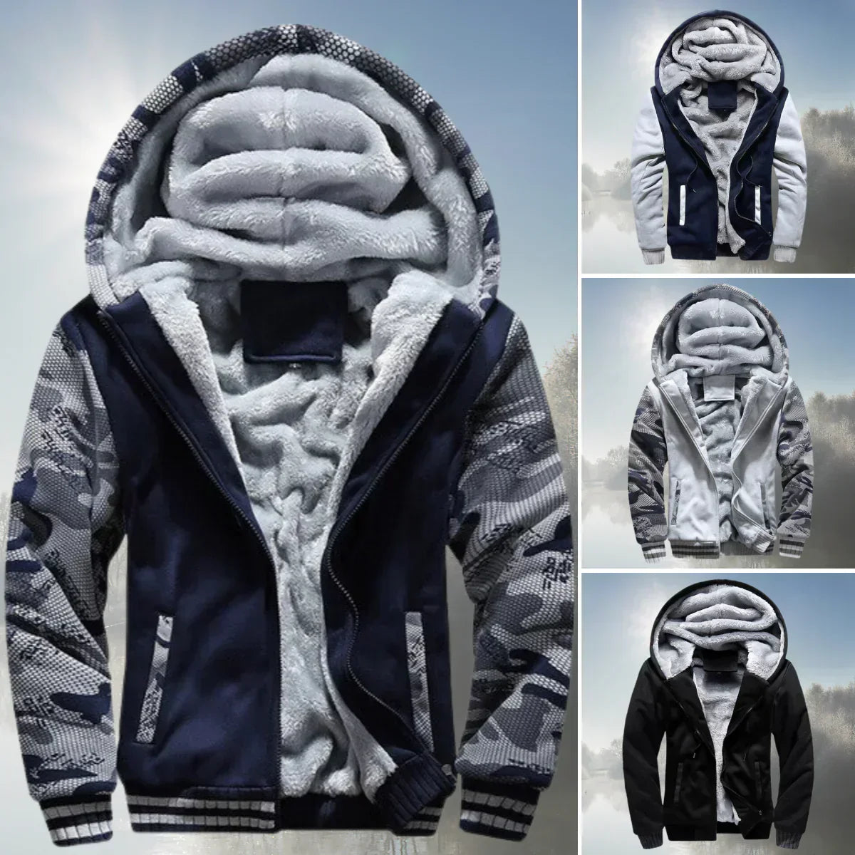 Zakenda | Veste d'hiver chaude et confortable pour hommes