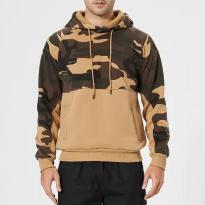 Zakenda | Sweat à capuche camouflage pour homme