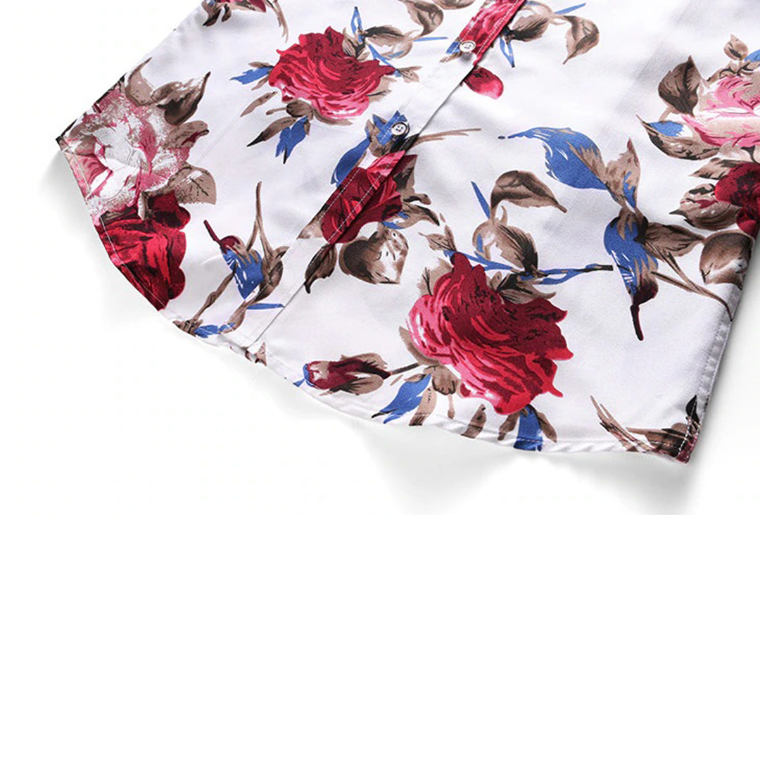 Zakenda | Chemise à fleurs pour homme