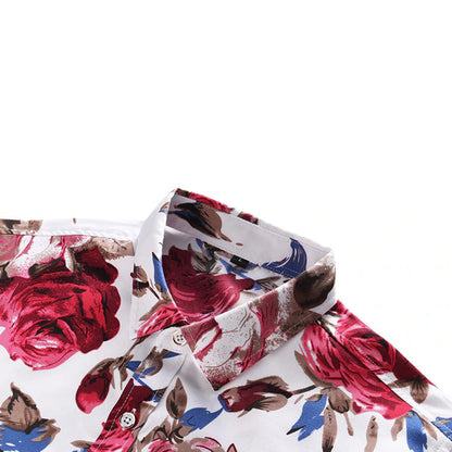 Zakenda | Chemise à fleurs pour homme