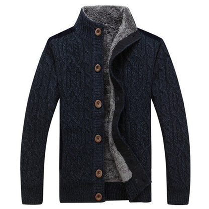 Zakenda | Cardigan pour homme avec doublure en peluche
