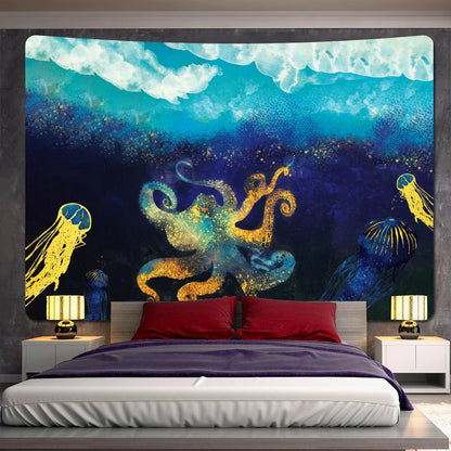 Abstract Animal Tapestry Wall Hanging for Home Décor and Bohemian Style
