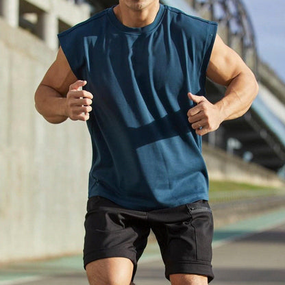 Zakenda | Débardeur basique à col rond pour hommes