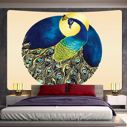 Abstract Animal Tapestry Wall Hanging for Home Décor and Bohemian Style