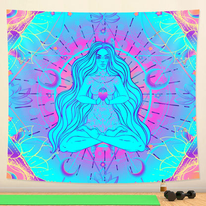 Starry Sky Mandala Tapestry - Boho Home Decor Wall Art