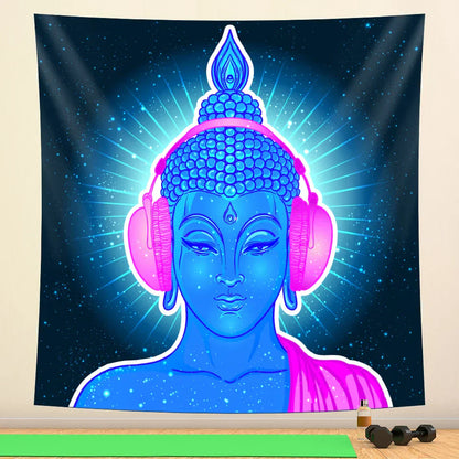 Starry Sky Mandala Tapestry - Boho Home Decor Wall Art