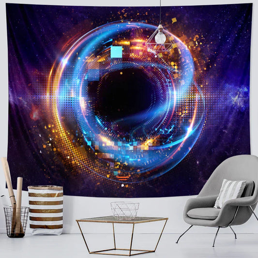 Mandala Tapestry: Psychedelic Hippie Bohemian Decorative Sheet