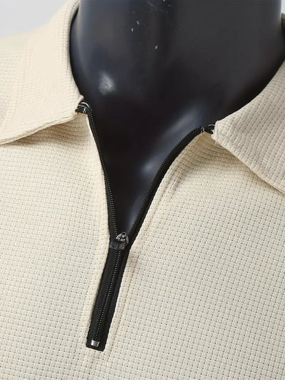 Zakenda | Ensemble décontracté blanc avec sweat-shirt et pantalon