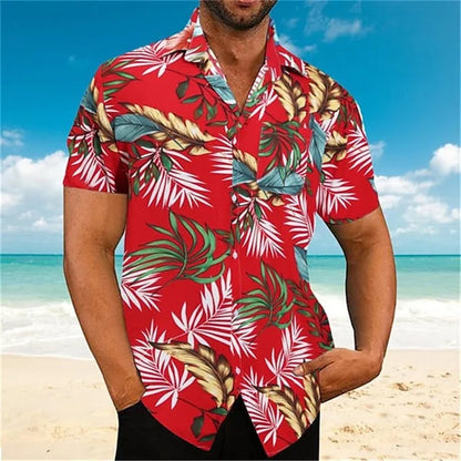 Zakenda | Chemise tropicale blanche