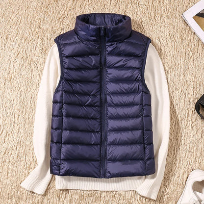 Zakenda | Bodywarmer ultraléger sans manches avec du duvet