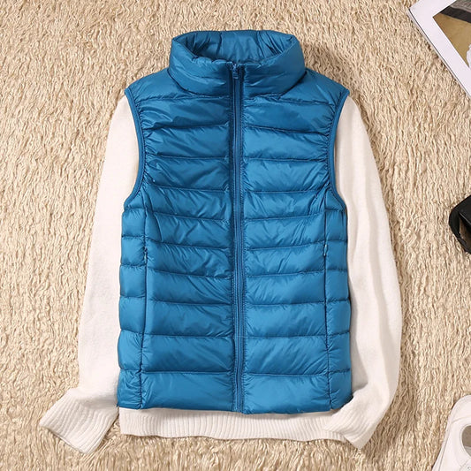 Zakenda | Bodywarmer ultraléger sans manches avec du duvet