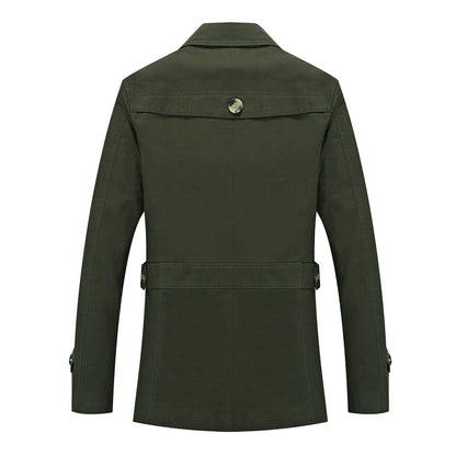 Zakenda | Manteau de tranchée tendance pour hommes