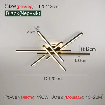 2023 Afralia™ Nordic LED Ceiling Chandelier for Living, Dining, and Bedroom