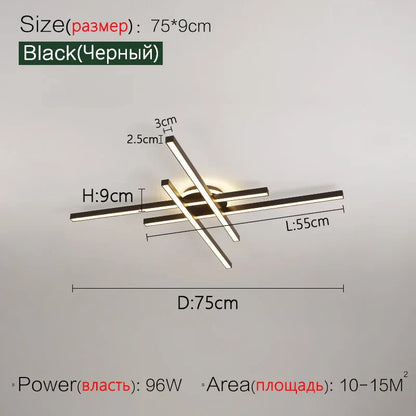 2023 Afralia™ Nordic LED Ceiling Chandelier for Living, Dining, and Bedroom