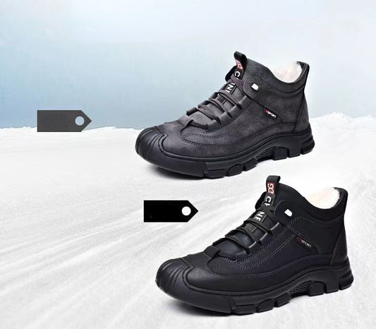 Zakenda | Bottes d'hiver chaudes en coton pour hommes