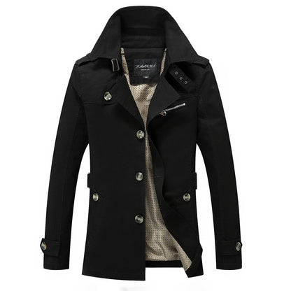 Zakenda | Manteau de tranchée tendance pour hommes