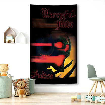 Tapestry Mercyfuls Fate Poster for Bar Club Garage Room Decor