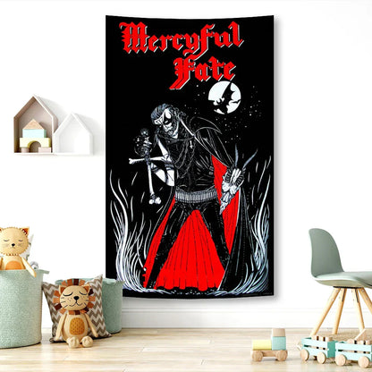 Tapestry Mercyfuls Fate Poster for Bar Club Garage Room Decor